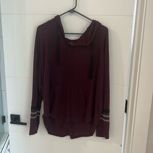 Long sleeve light weight hoodie